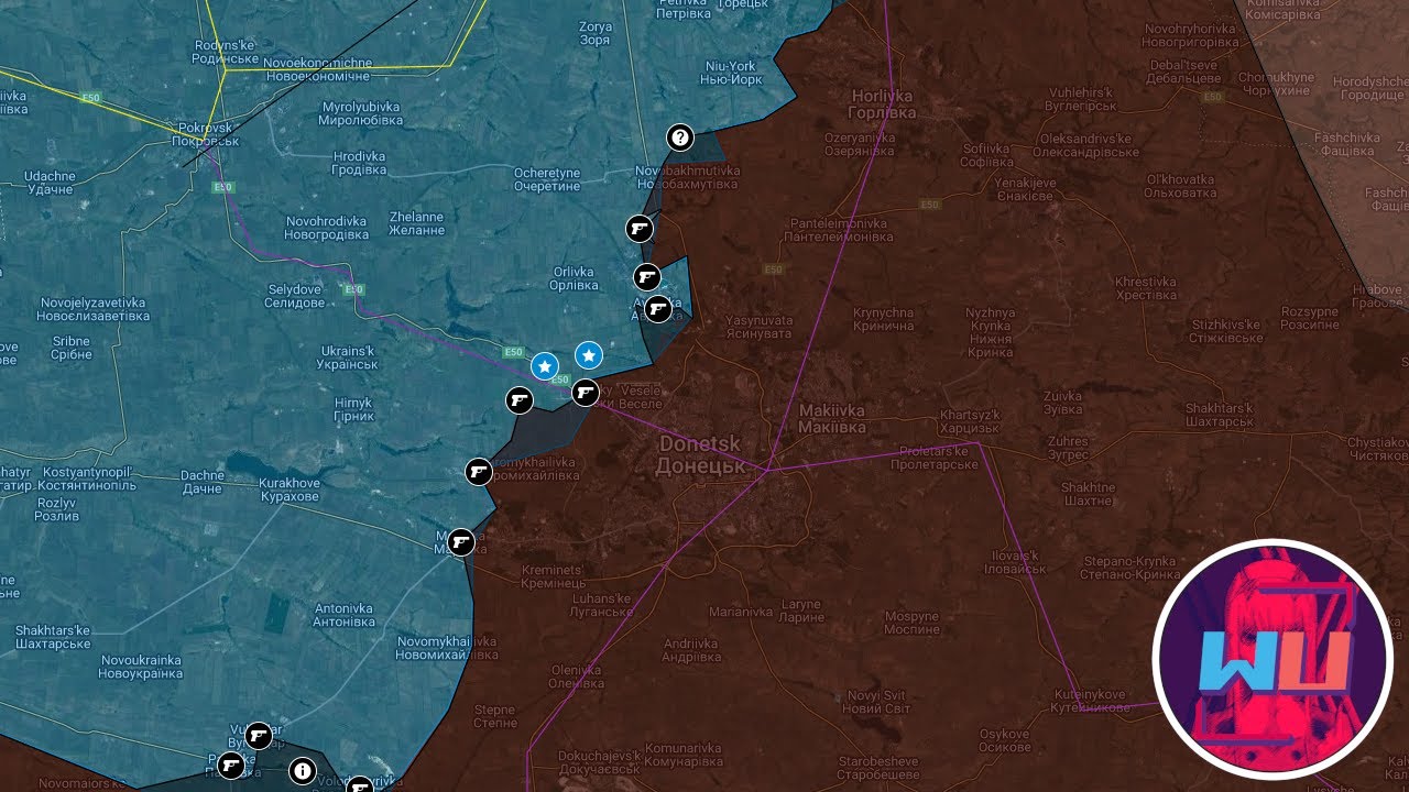 Donetsk Front Update and Analysis [Ukriane War Map Analysis]