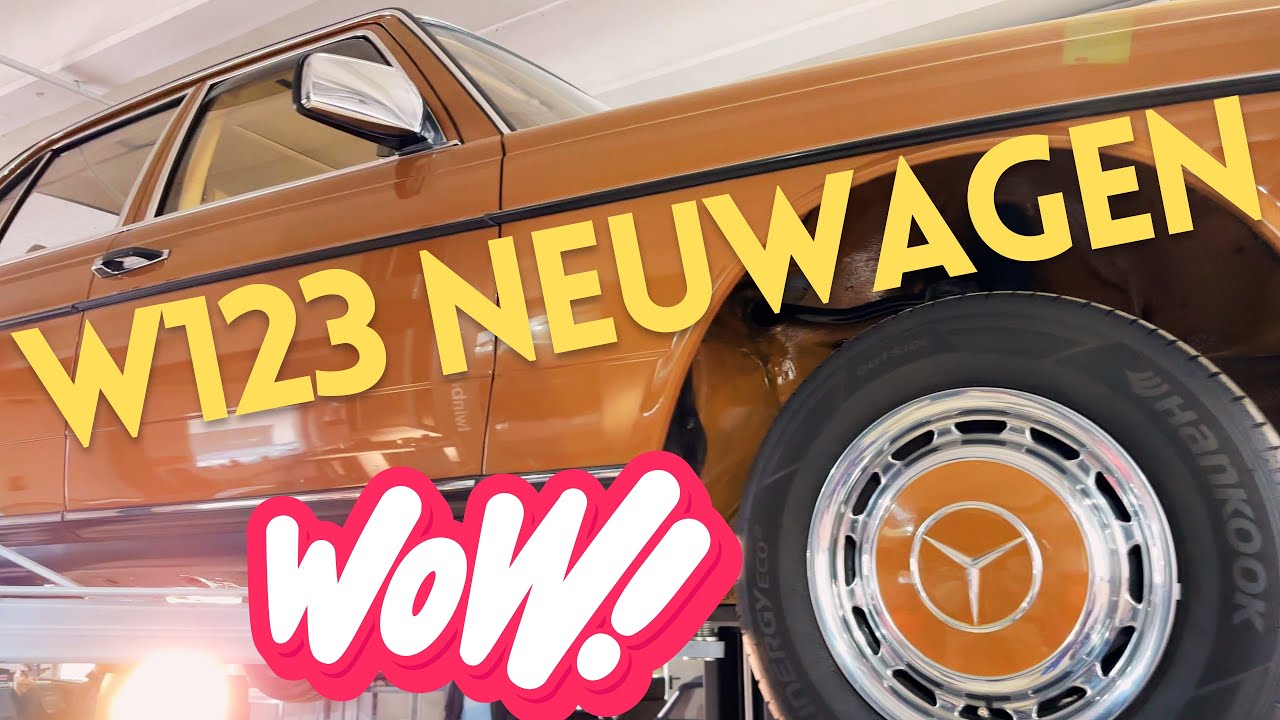 W123 in Neuwagen-Zustand durch erstaunliche Geschichte! 😱 Trockeneis + Rostschutzpaket regelt