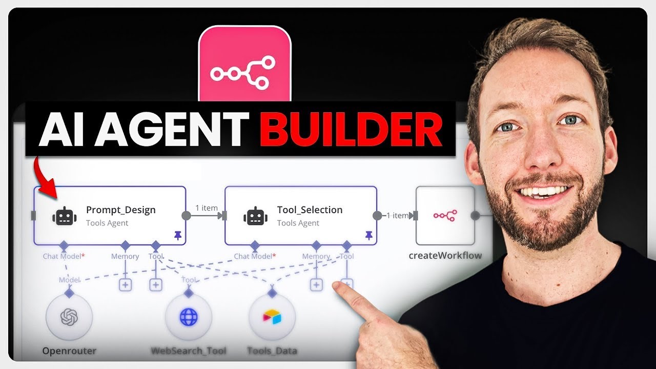 I built an AI Agent that BUILDS AI Agents in N8N (Easy!)