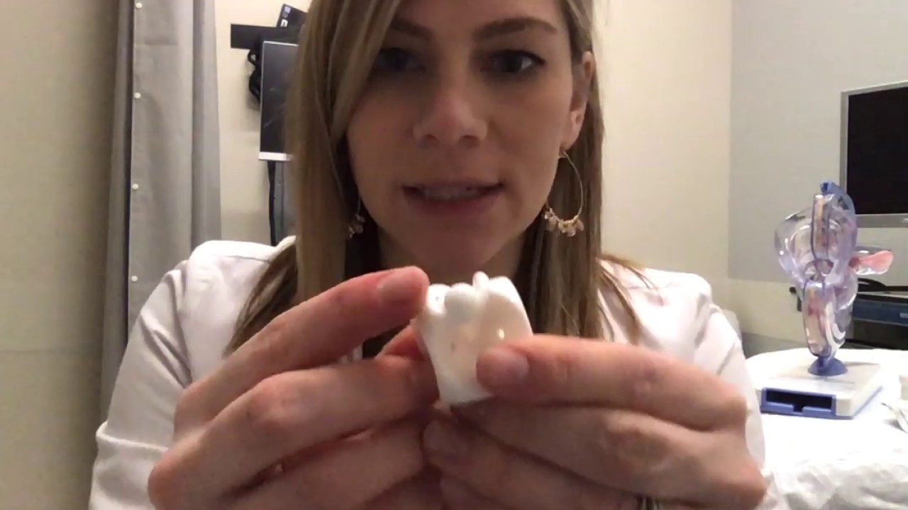 Cube pessary demonstration video