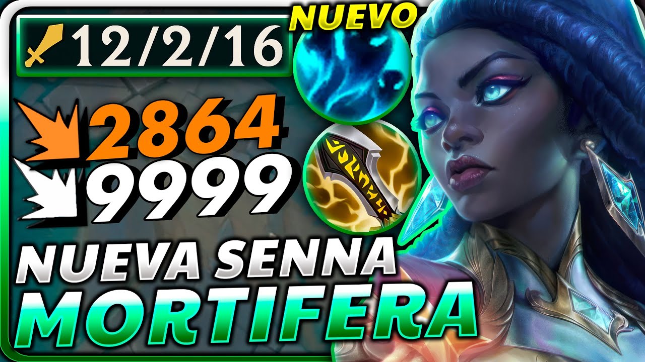 🤮¡Los BUFFOS MAS HORRIBLES de SENNA hace que MUERAN de 1 AUTOATAQUE! *AHORA SENNA TOP ES VOMITIVA*