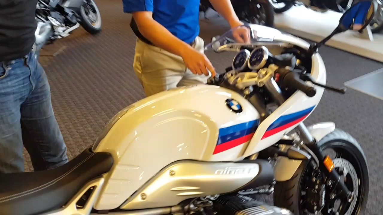 2017 BMW RnineT Racer Delivery @ Frontline Eurosporte w Nate Jennings