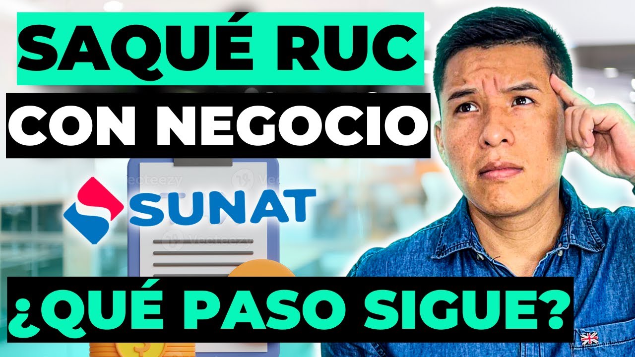 🤔 Saque mi RUC con NEGOCIO ahora que PASO SIGUE 🚀 | RUC 10 con NEGOCIO [ SUNAT 2025]