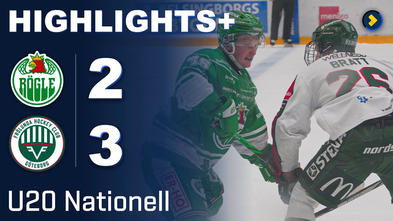 🔥 RÖGLE - FRÖLUNDA | U20 HIGHLIGHTS+ | ZIGGE BRATT, BOSSE MEIJER, MARWIN JARBSJÖ, LOVE GATH...
