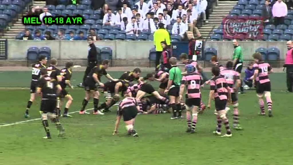 2013 SCOTTISH RUGBY CUP FINAL HIGHLIGHTS - MELROSE v AYR