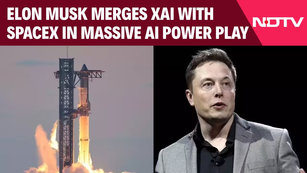 Elon Musk News | Elon Musk Merges xAI With SpaceX in Massive AI Power Play