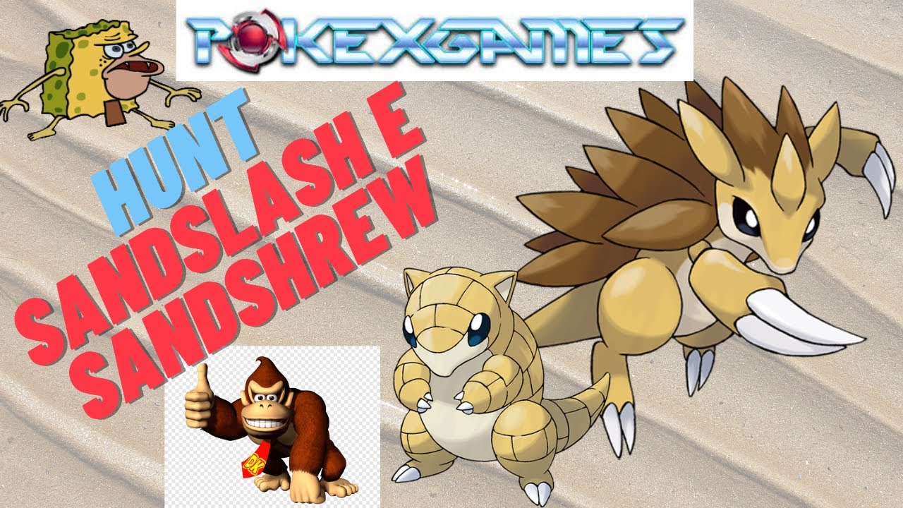 (PXG) HUNT DE SANDSLASH E SANDSHREW PARA QUEM E FREE - PXG POKEXGAMES GAMEPLAY |PT BR