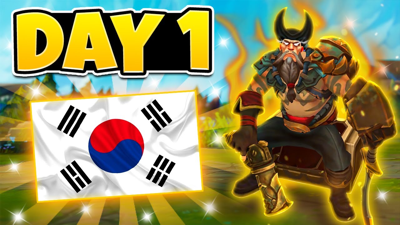 Rank 1 Gangplank visits Korea - A Challenger GP Montage