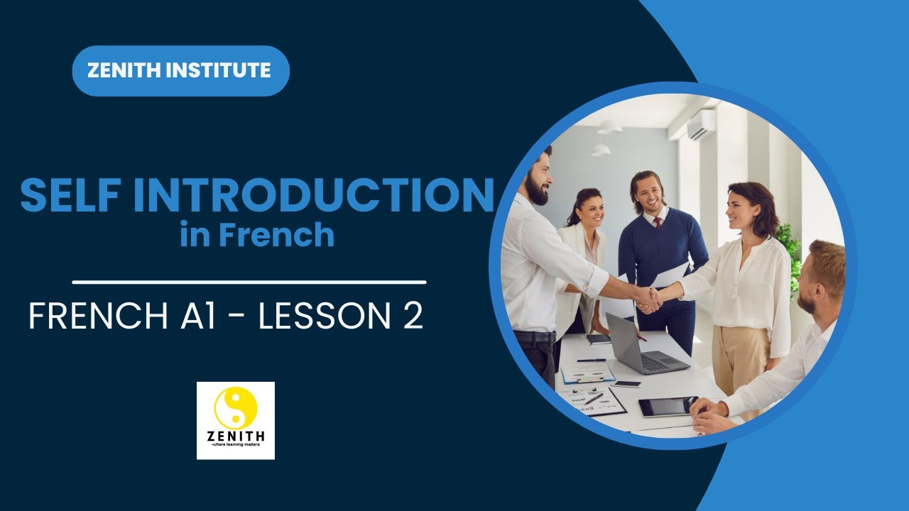 Learn French - How to Introduce Yourself in French | French A1 Online