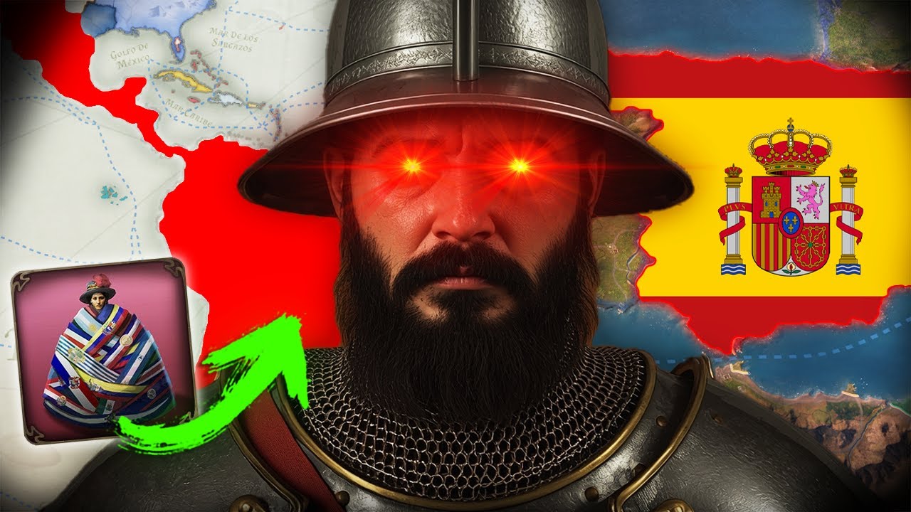 Como RECONQUISTEI TODAS as Colônias da Espanha no Victoria 3