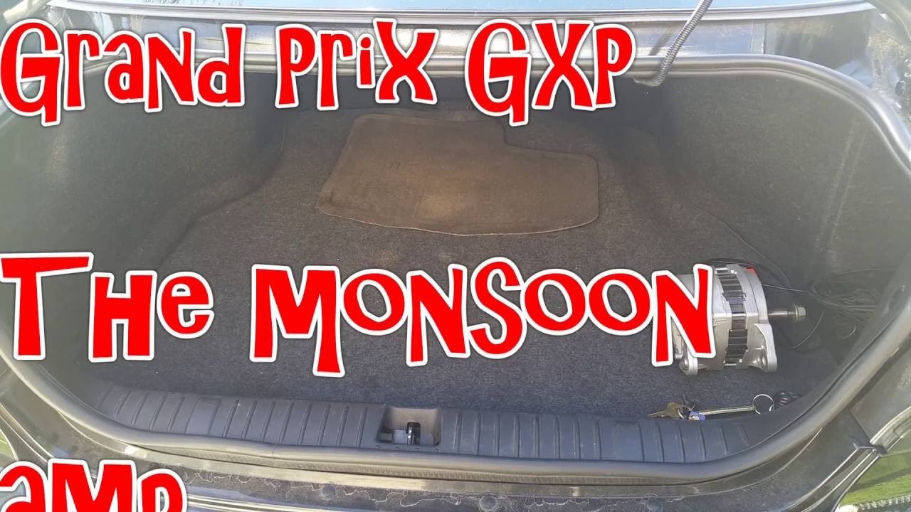 2008 Grand Prix GXP - Monsoon Amp