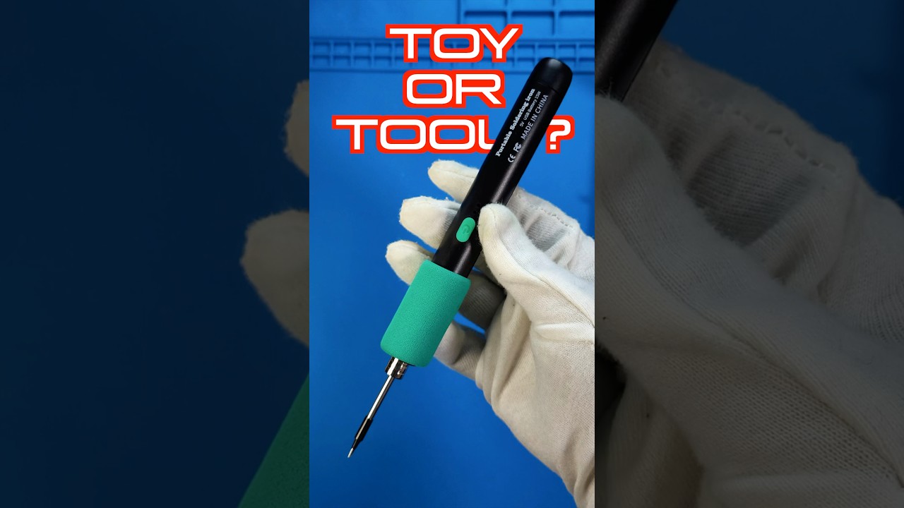 Unboxing a Portable Soldering Iron- Can it Actually Solder?