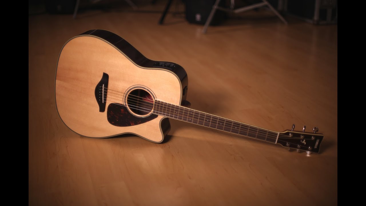 Yamaha FGX730SC Acoustic Electric Guitar Demo