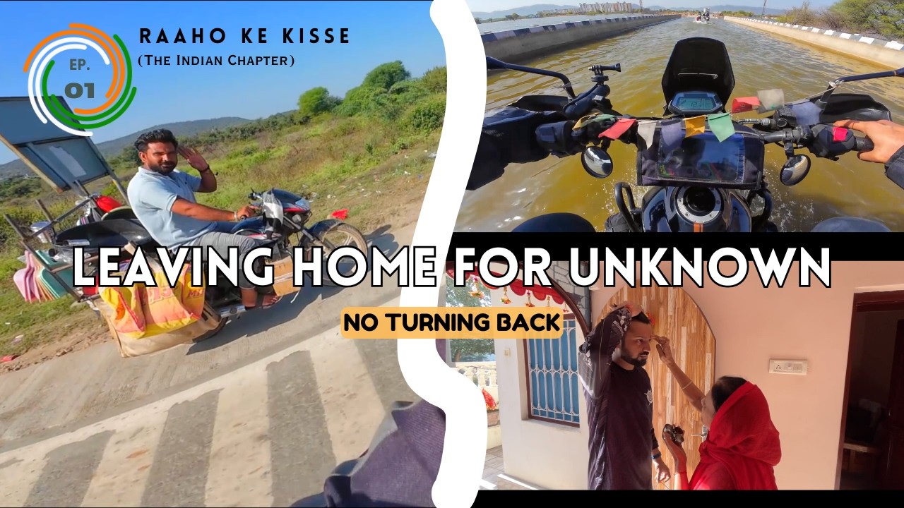 Left Everything Behind for a New Start | Riding into the Unknown | Riding India Alone Ep. 01