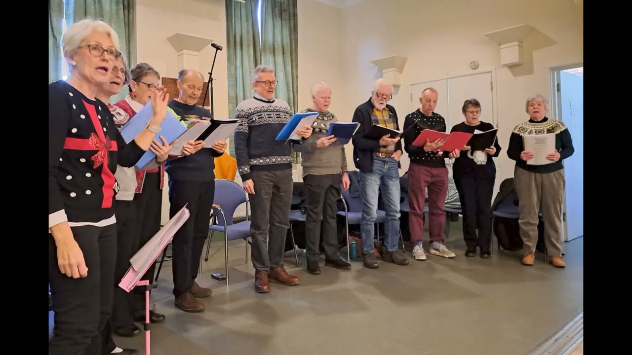 While Shepherds Watched (Eythorne), sung by The Old Kent Carollers, 2025