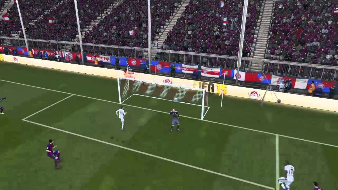 Lionel Messi 2nd Goal VS Bayern Munich (FIFA 15)