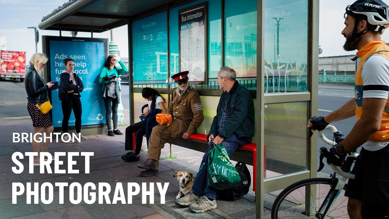 Colour street photography in Brighton...