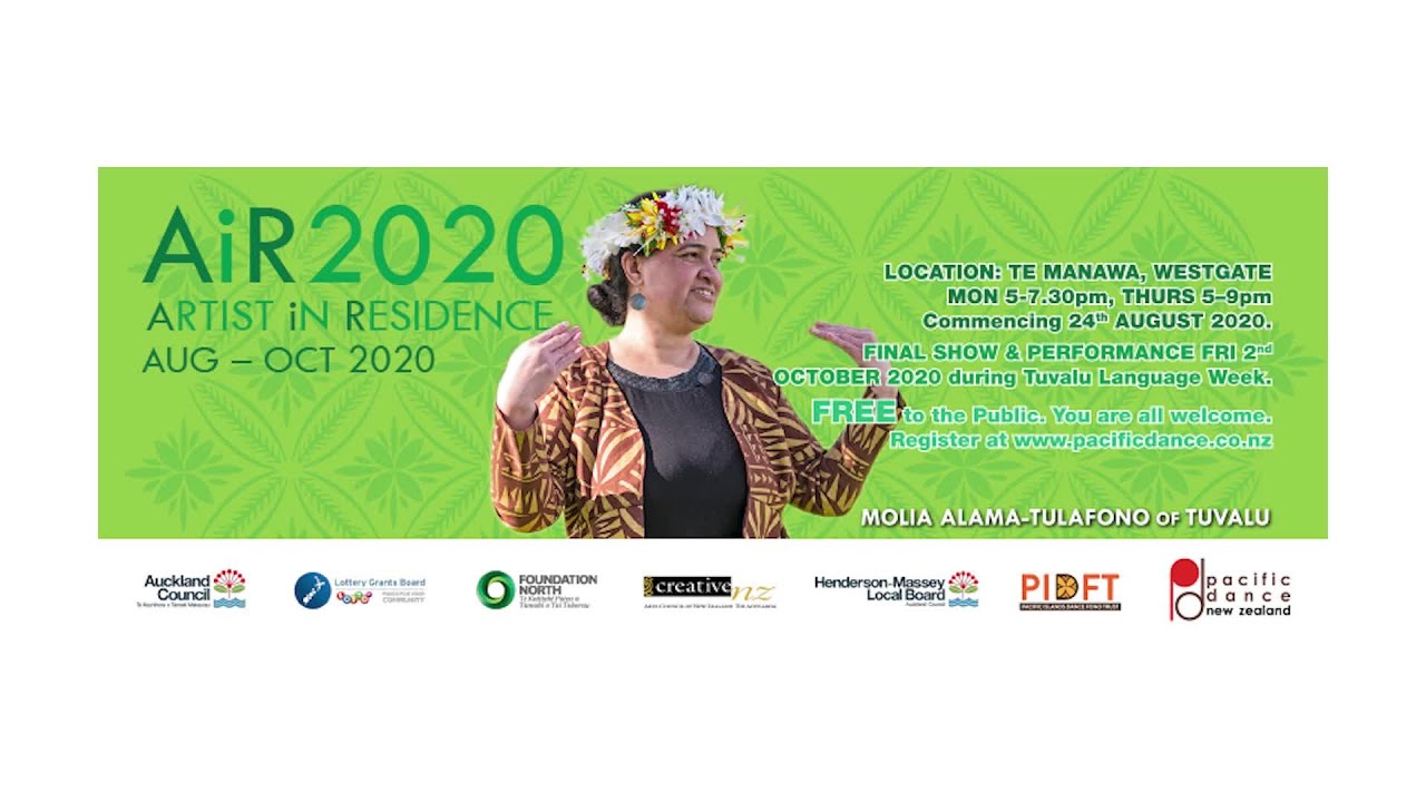 PDNZ AiR 2020:  Ulusaka 'Te Alofa' with Molia Alama-Tulafono Tuvalu 🇹🇻
