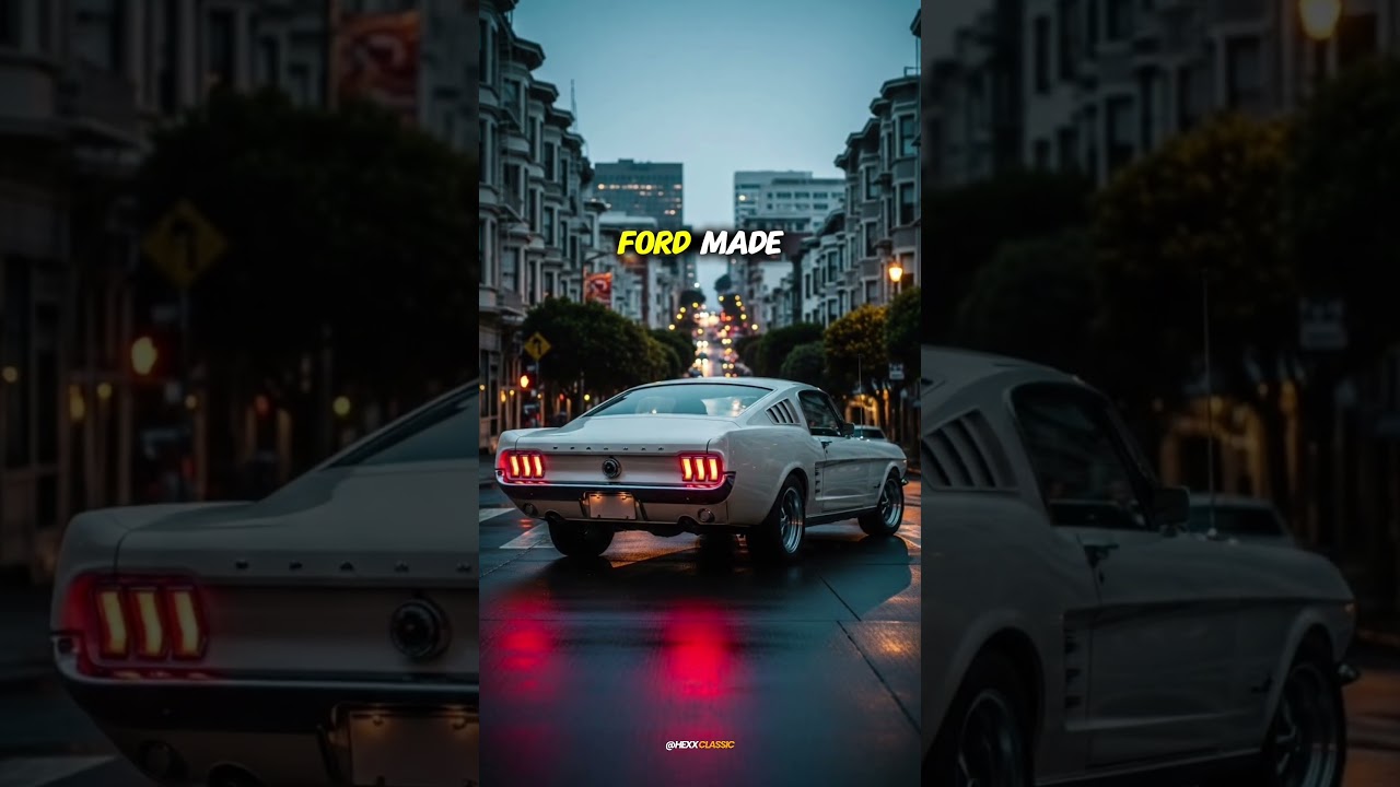 1968 Mustang Bullitt - The Coolest Car Chase Ever Filmed