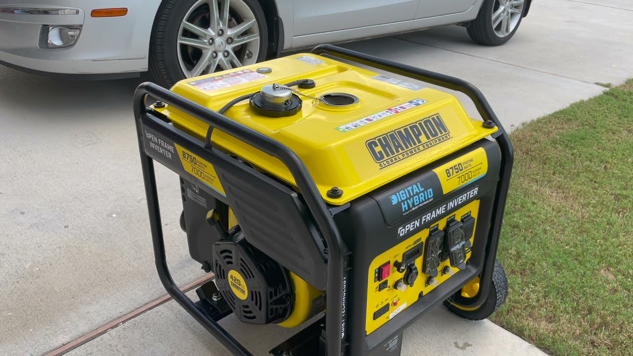 Champion 100520 Review and Setup For Whole House Power Backup System