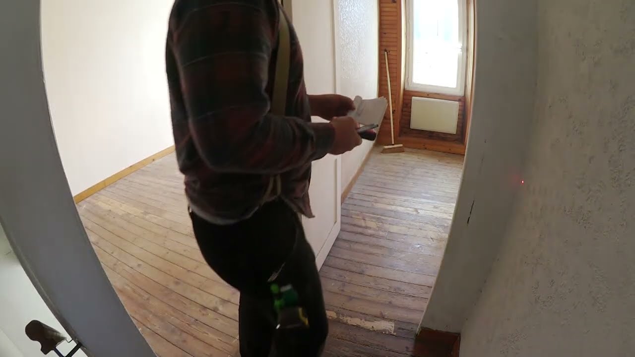 TUTO pose stratifié sur plancher bois - 04 - bien démarrer la pose
