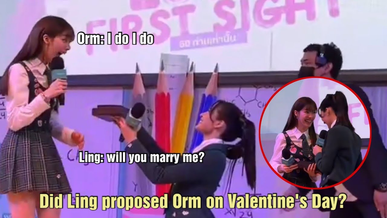 (LingOrm) Did Ling Proposed Orm on Valentine's Day?  😍