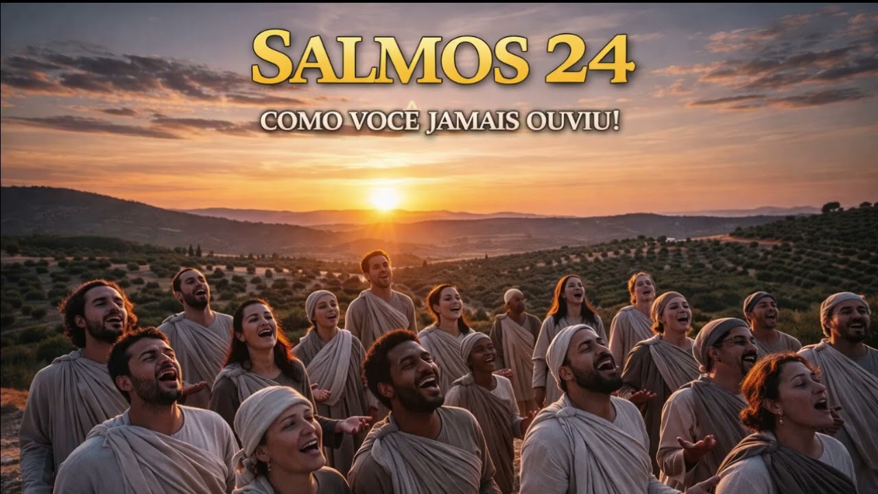 SALMOS 24 - COMO VOCÊ JAMAIS OUVIU! #gospelmusic #salmos #jubilo