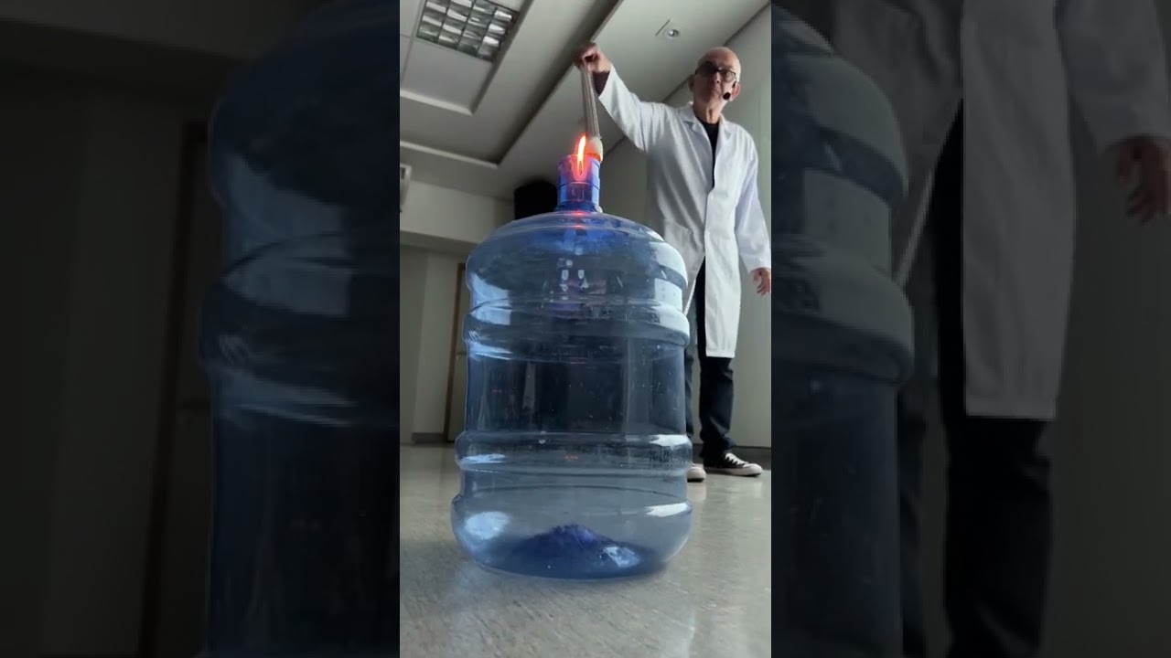 Experi&ecirc;ncia &eacute; aqui! #quimica #enem #fogo