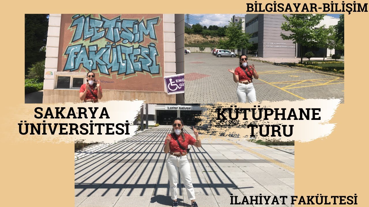Sakarya Üniversitesi Kampüs ve Kütüphane Turu || Çok Merak Ettiğiniz Fakülteleri Gezdim