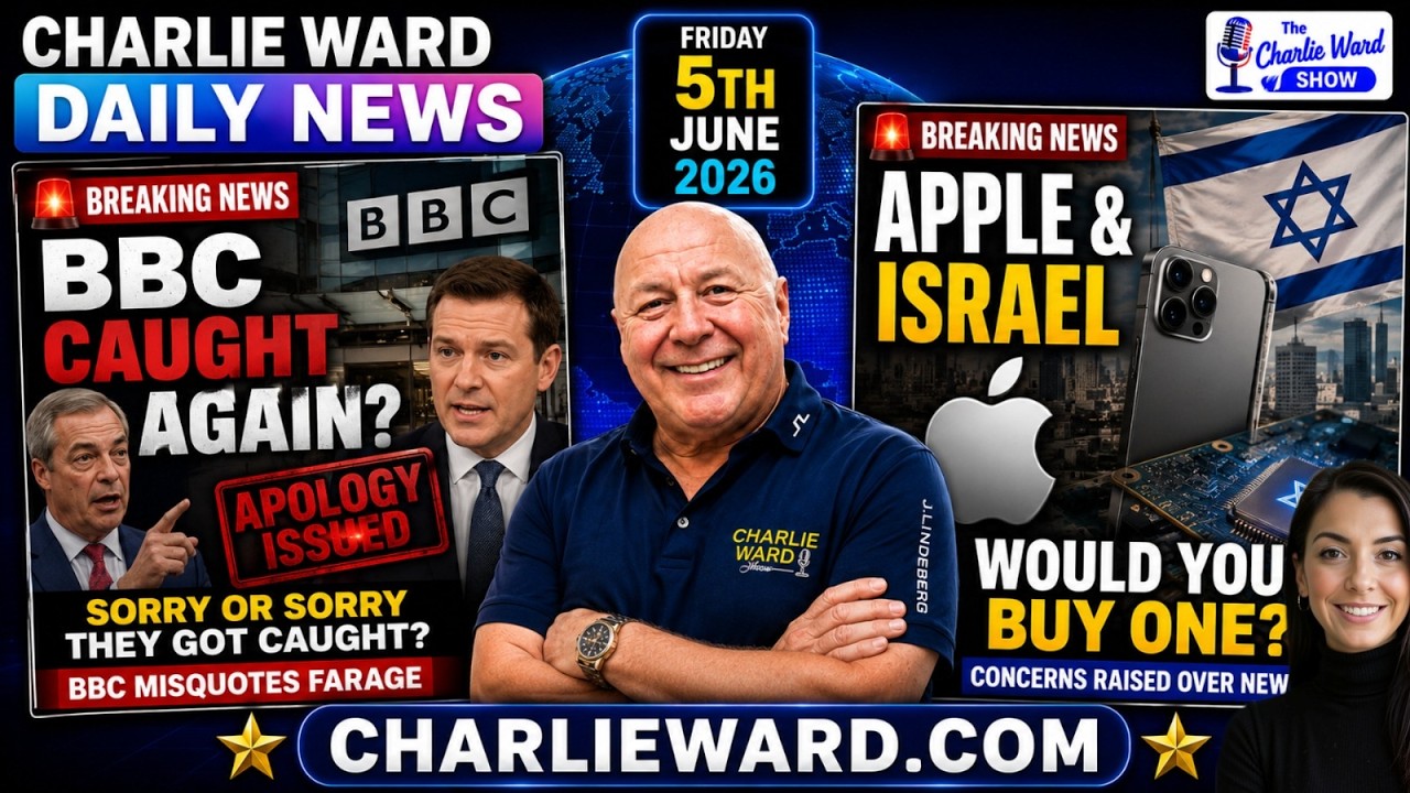 🚨 BBC снова поймали? | Вопросы к Apple и Израилю | Ежедневные новости от Чарли Уорда | 5 июня 202...