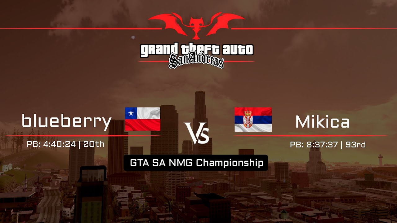 🔴blueberry (CHI) vs Mikica (SER) | GTA SA NMG Championship | Repescagem Losers🔴