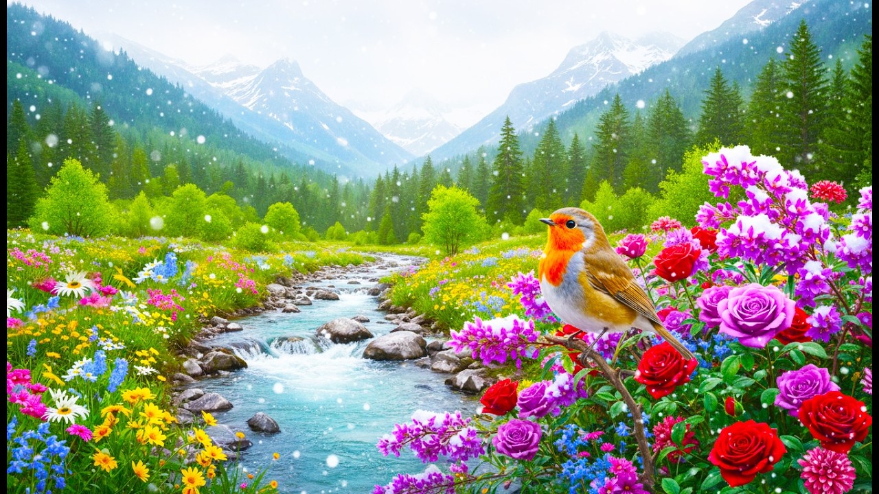 Relaxing music 183 - Relaxing water sound -  Nature music for sleep, focus, meditation and calm mind