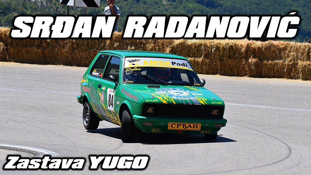Srdjan Radanovic - Brdska trka Njegusi 2025 - Zastava Yugo 55 A