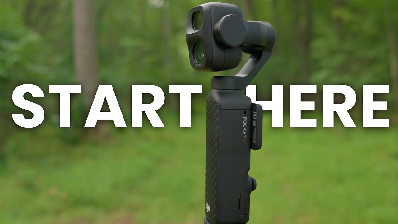 DJI Osmo Pocket 4P Beginner's Guide & Best Settings