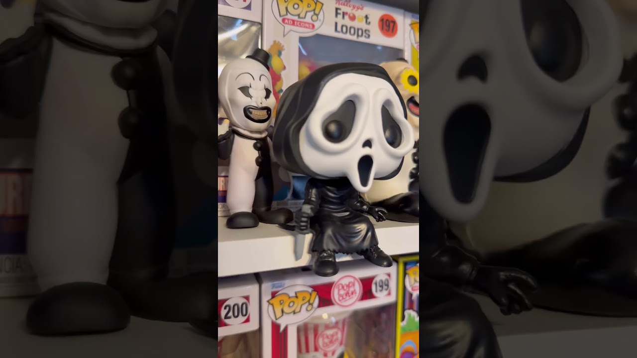Ghost Face (Shelf Sitter) Funko Pop! #funko #ghostface #horror #collectibletoys #figurines #shorts
