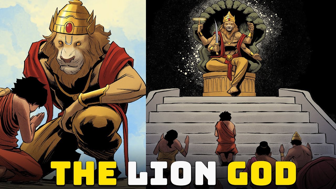 Narasimha &ndash; The Mighty Lion God &ndash; Hindu Mythology &ndash; The Avatars of Vishnu