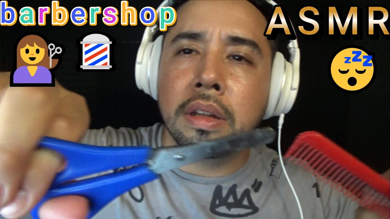ASMR😴​ !!!!!!barbershop!!!!!!! relajante y susurros