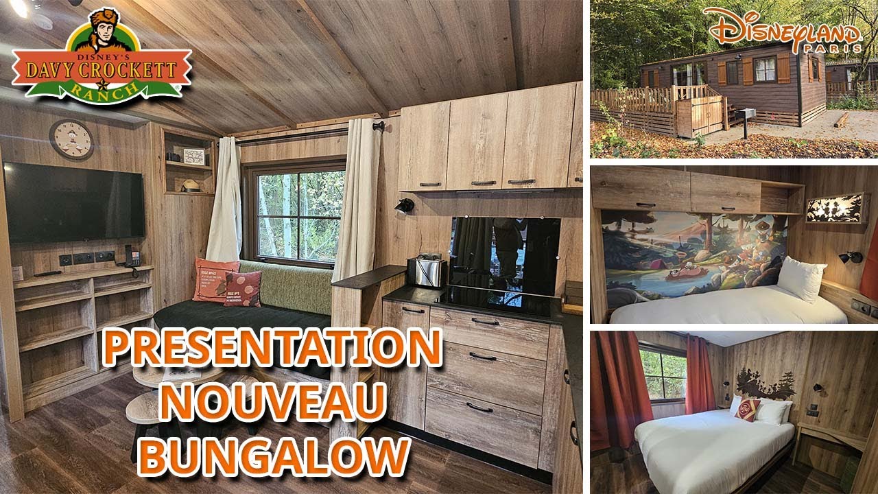 HOTEL DAVY CROCKETT RANCH DISNEYLAND PARIS - Découverte des nouveaux bungalows