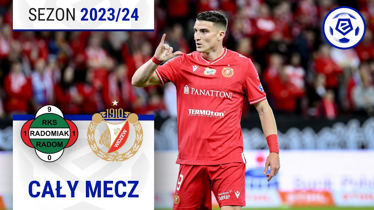 (1/2) Radomiak Radom - Widzew Łódź | CAŁY MECZ | Ekstraklasa 2023/24 | 34. Kolejka