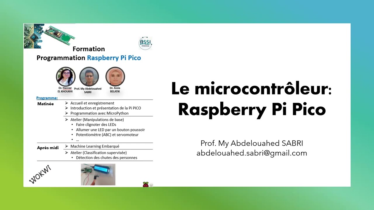 Formation : Programmation de la carte Raspberry Pi Pico (Partie 1 -  Introduction et programmation)