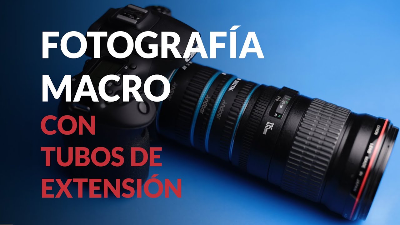 Cómo hacer fotografía macro con tubos de extensión