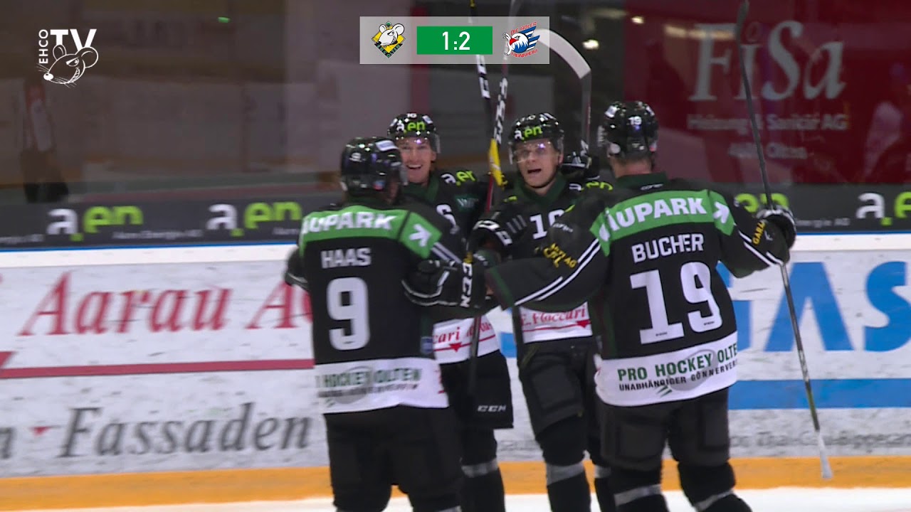10.8.2018 EHC Olten - Adler Mannheim 3:5