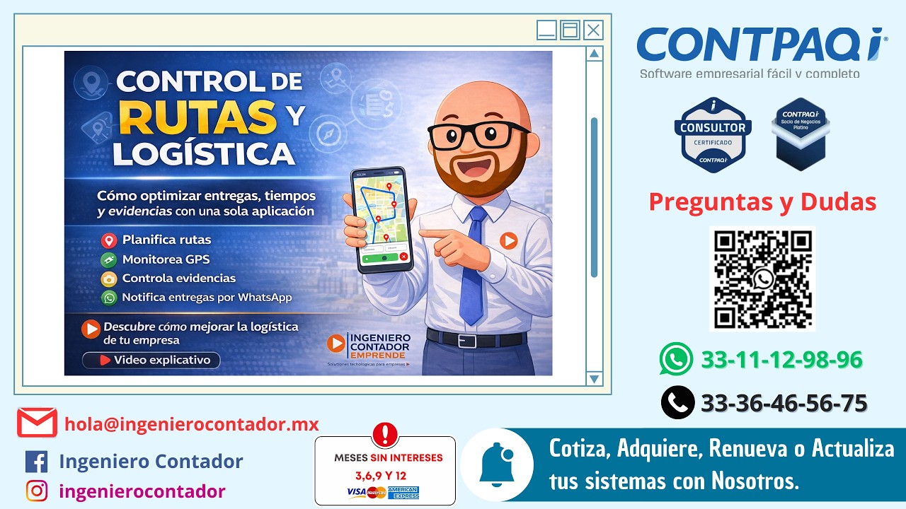 CONTROL DE RUTAS Y LOGÍSTICA