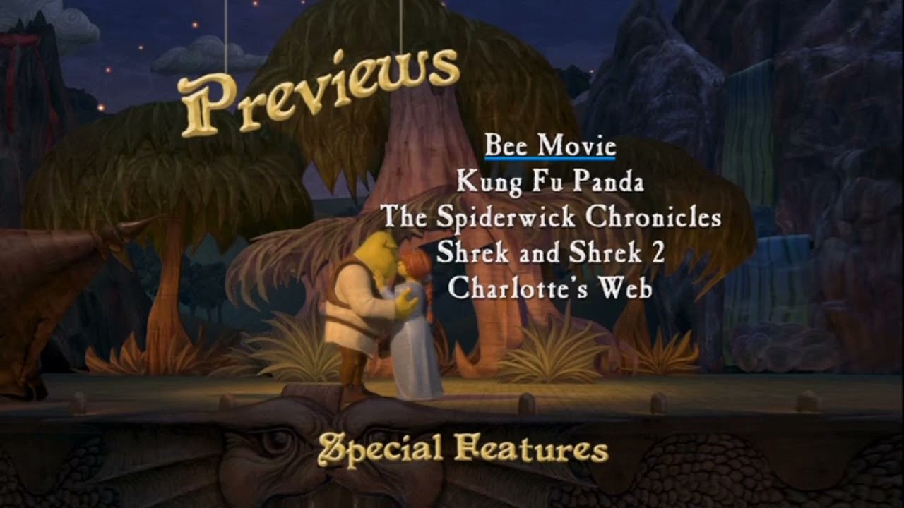 (Gameplay - 771) Shrek the Third (DVD Menu - 27)