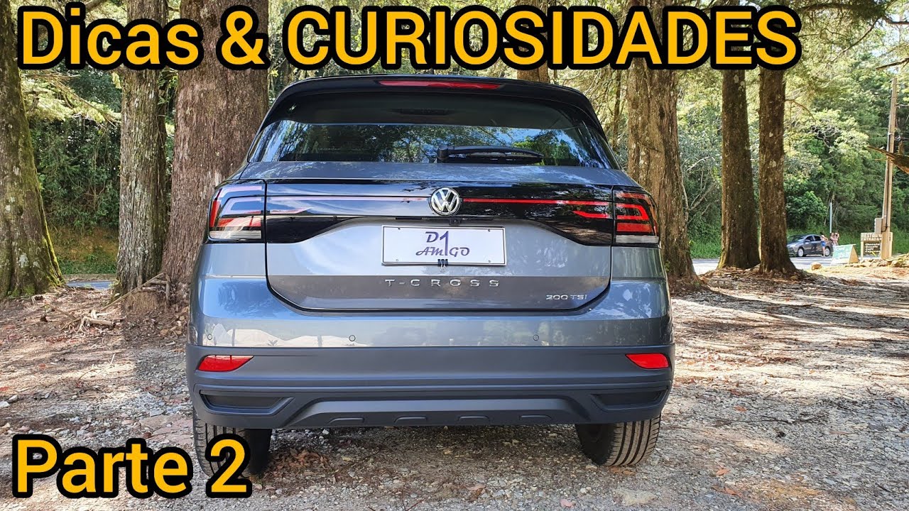 T-CROSS 2021 Dicas e Curiosidades parte 2 #vw #Tcross
