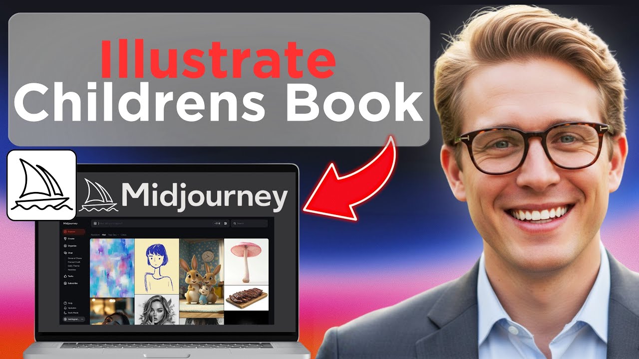 Как проиллюстрировать детскую книгу с помощью Midjourney AI (Полное руководство 2025 года)