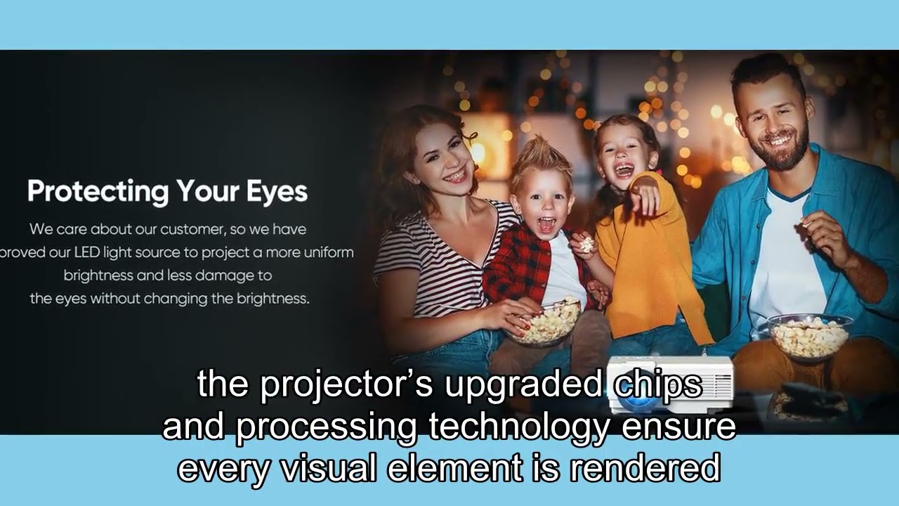 Panseba HI-04 Mini Projector Review &ndash; 1080P Full HD, Two-Way Bluetooth & 200-Inch Screen