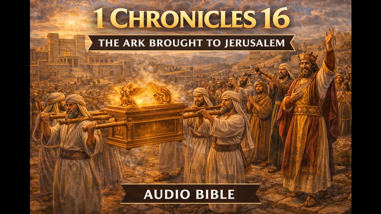 📖 1 Chronicles 16 (Audio Bible) | David’s Song of Praise | Giving Thanks to the Lord