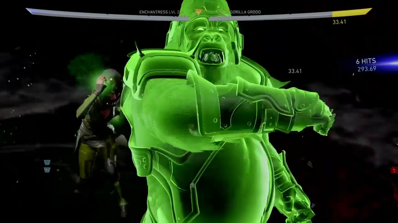 Injustice 2 Enchantress Super Move On All Characters!!