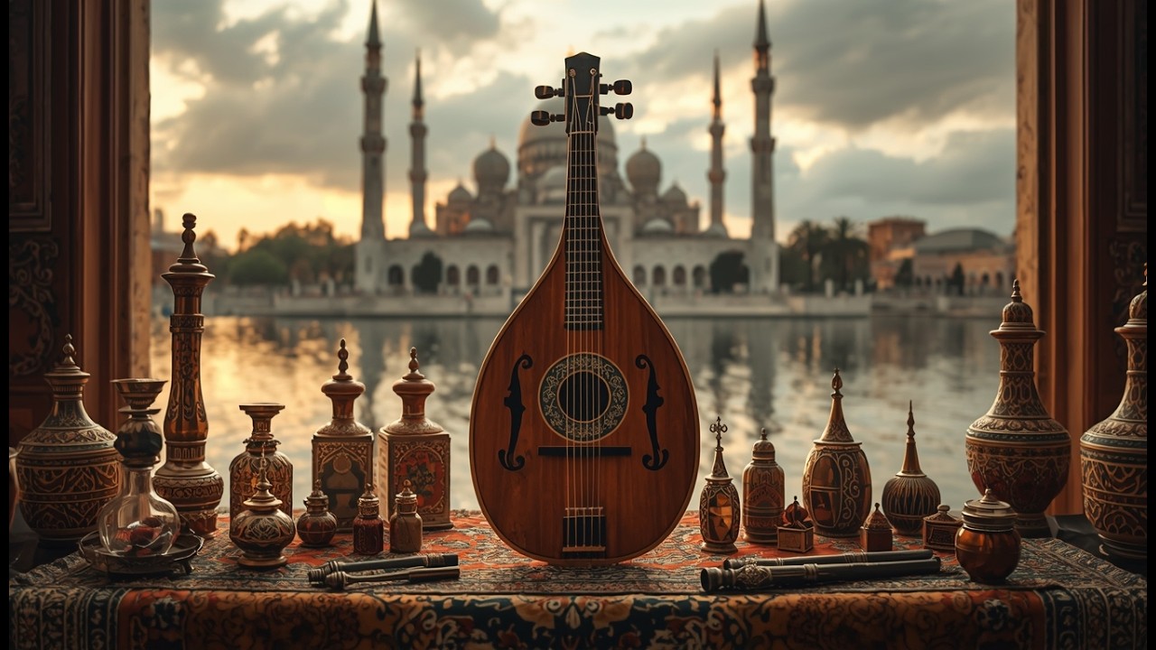 Calm Arabic Oud 🌙 Beautiful Relaxing Arabic Instrumental Music | Peaceful Oud & Ney Ambience